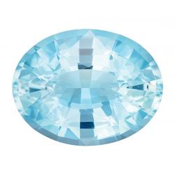 Aquamarine Oval 7.90 carat Blue Photo