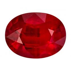 Ruby Oval 5.05 carat Red Photo