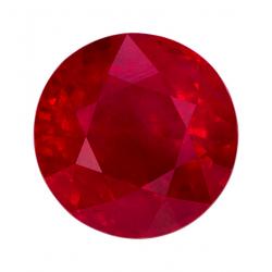 Ruby Round 3.24 carat Red Photo