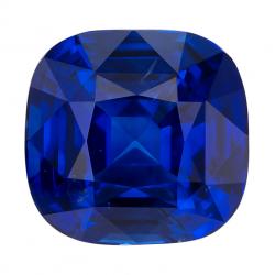 Sapphire Cushion 2.63 carat Blue Photo