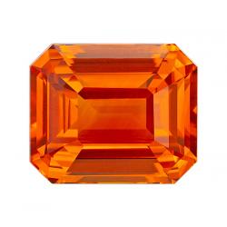 Sapphire Emerald 5.09 carat Orange Photo