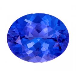 Tanzanite Oval 2.89 carat Blue Purple Photo