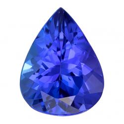 Tanzanite Pear 1.74 carat Blue Purple Photo