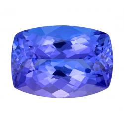 Tanzanite Cushion 1.53 carat Blue Purple Photo