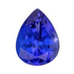 Tanzanite Pear 1.90 carat Blue Purple Photo