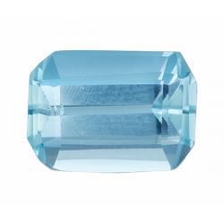 Aquamarine Emerald 0.77 carat Blue Photo