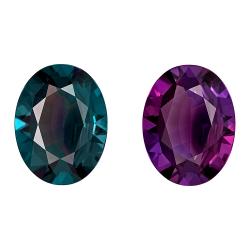 Alexandrite Oval 2.53 carat Purple/Green Photo