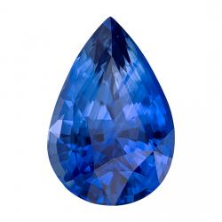 Sapphire Pear 2.30 carat Blue Photo