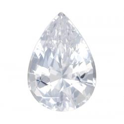 Sapphire Pear 2.48 carat White Photo