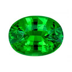 Garnet Oval 1.18 carat Green Photo