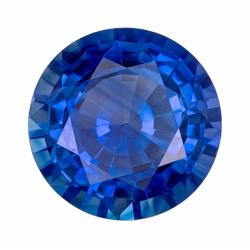 Sapphire Round 1.10 carat Blue Photo