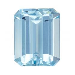 Aquamarine Emerald 4.47 carat Blue Photo
