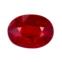 Ruby Oval 1.03 carat Red Photo