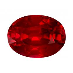Ruby Oval 4.15 carat Red Photo