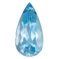 Aquamarine Pear 2.28 carat Blue Photo