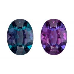 Alexandrite Oval 1.54 carat Purple/Green Photo