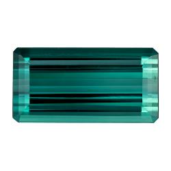 Tourmaline Emerald 8.26 carat Blue Green Photo