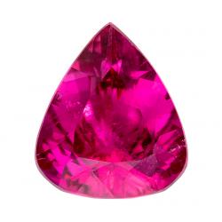 Tourmaline Pear 3.36 carat Red Purple Photo