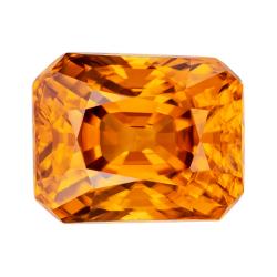 Zircon Emerald 4.42 carat Orange Photo