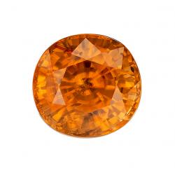 Zircon Oval 3.92 carat Orange Photo
