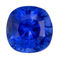 Sapphire Cushion 2.61 carat Blue Photo