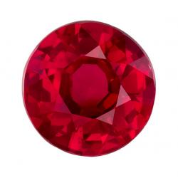 Ruby Round 0.79 carat Red Photo