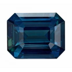 Sapphire Emerald 7.37 carat Blue Green Photo