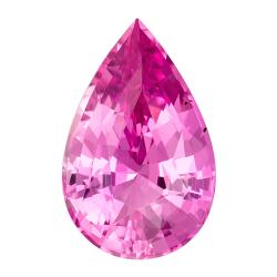 Sapphire Pear 2.17 carat Pink Photo