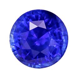 Sapphire Round 1.38 carat Blue Photo