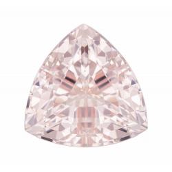 Morganite Trillion 4.10 carat Pink Photo
