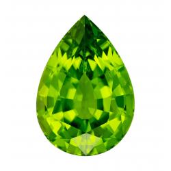 Peridot Pear 10.04 carat Green Photo