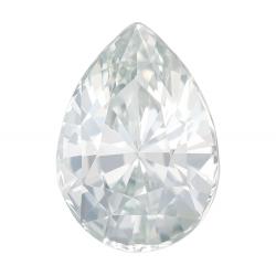 Sapphire Pear 2.58 carat White Photo