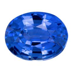Sapphire Oval 1.84 carat Blue Photo
