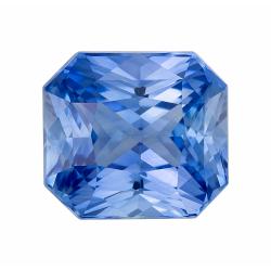 Sapphire Radiant 2.08 carat Blue Photo