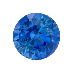 Sapphire Round 0.77 carat Blue Photo
