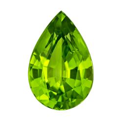 Peridot Pear 5.52 carat Green Photo