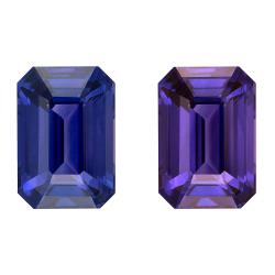 Sapphire Emerald 8.65 carat Purple Photo