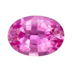 Sapphire Oval 0.85 carat Pink Photo