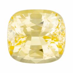 Sapphire Cushion 2.31 carat Yellow Photo