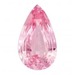 Sapphire Pear 2.04 carat Pink Orange Photo