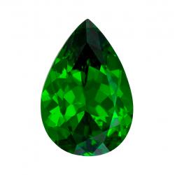 Garnet Pear 1.36 carat Green Photo