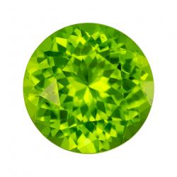 Peridot Round 5.42 carat Green Photo