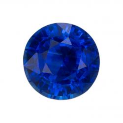 Sapphire Round 0.85 carat Blue Photo