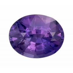 Sapphire Oval 1.17 carat Purple Photo