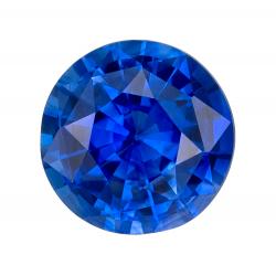 Sapphire Round 0.95 carat Blue Photo