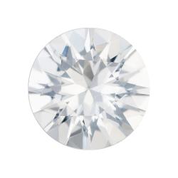 Sapphire Round 0.85 carat White Photo