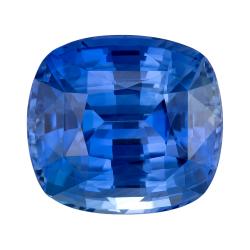 Sapphire Cushion 4.06 carat Blue Photo