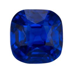 Sapphire Cushion 2.18 carat Blue Photo