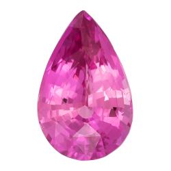 Sapphire Pear 2.12 carat Pink Photo