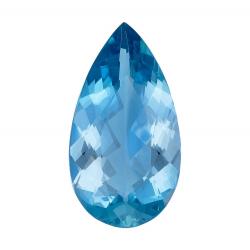 Aquamarine Pear 1.89 carat Blue Photo